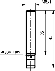 Габариты ISB BC11B-31N-1,5-LS40